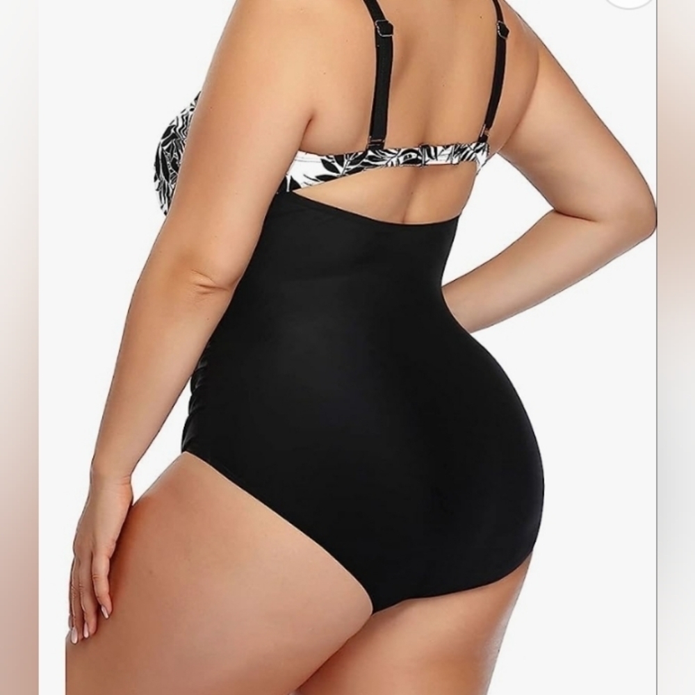 Daci Women Cutout One Piece Swimsuits Tummy Control Size L - Picture 2 of 6